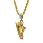 18K Gold Diamond Sneaker - Drip Culture Jewelry