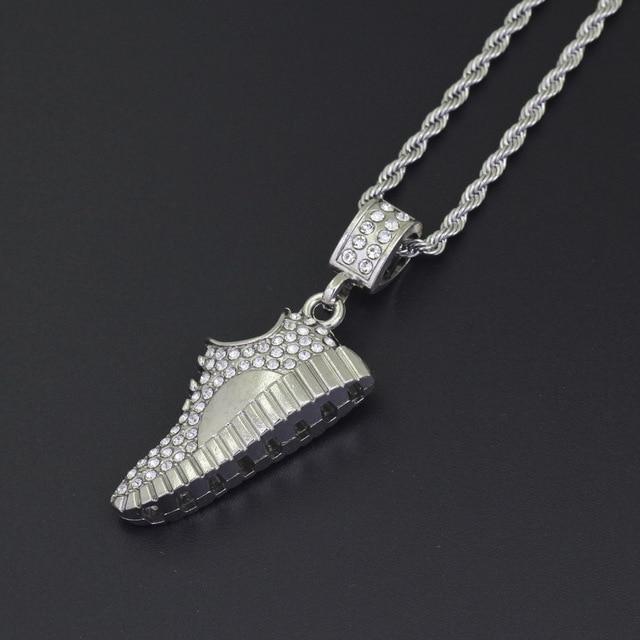 18K Gold Diamond Sneaker - Drip Culture Jewelry
