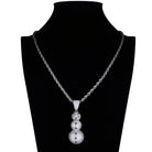 18K Gold Diamond Snowman - Drip Culture Jewelry
