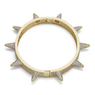 18K Gold Diamond Spike Bracelet - Drip Culture Jewelry