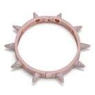 18K Gold Diamond Spike Bracelet - Drip Culture Jewelry