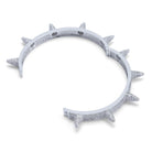 18K Gold Diamond Spike Bracelet - Drip Culture Jewelry