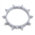 18K Gold Diamond Spike Bracelet - Drip Culture Jewelry
