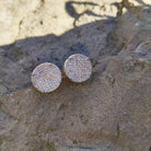 18k Gold Diamond Stud Earrings - Drip Culture Jewelry
