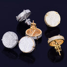 18k Gold Diamond Stud Earrings - Drip Culture Jewelry