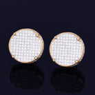 18k Gold Diamond Stud Earrings - Drip Culture Jewelry