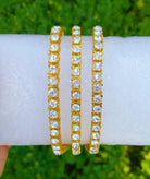 18K Gold Diamond Tennis Bracelet - Drip Culture Jewelry