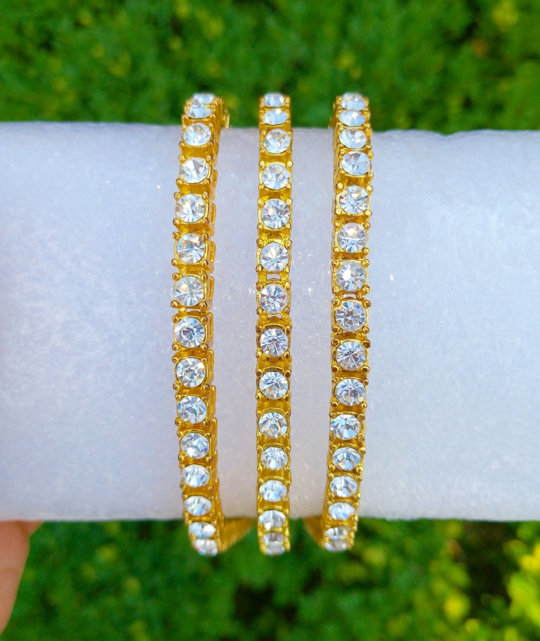 18K Gold Diamond Tennis Bracelet - Drip Culture Jewelry
