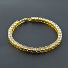 18K Gold Diamond Tennis Bracelet - Drip Culture Jewelry