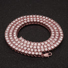 18K Gold Diamond Tennis Chain - Drip Culture Jewelry