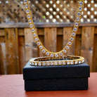 18K Gold Diamond Tennis Chain Bracelet Set ( 2 Pieces ) - Drip Culture Jewelry