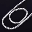 18K Gold Diamond Tennis Chain Bracelet Set ( 2 Pieces ) - Drip Culture Jewelry