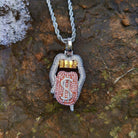 18K Gold Diamond Tongue - Drip Culture Jewelry