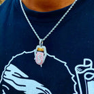 18K Gold Diamond Tongue - Drip Culture Jewelry