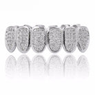 18K Gold Diamond Vampire Grillz - Drip Culture Jewelry
