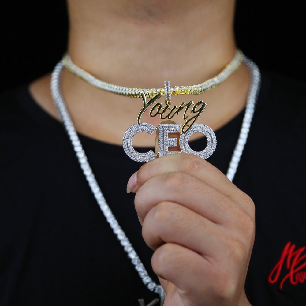 18K Gold Diamond Young Ceo - Drip Culture Jewelry