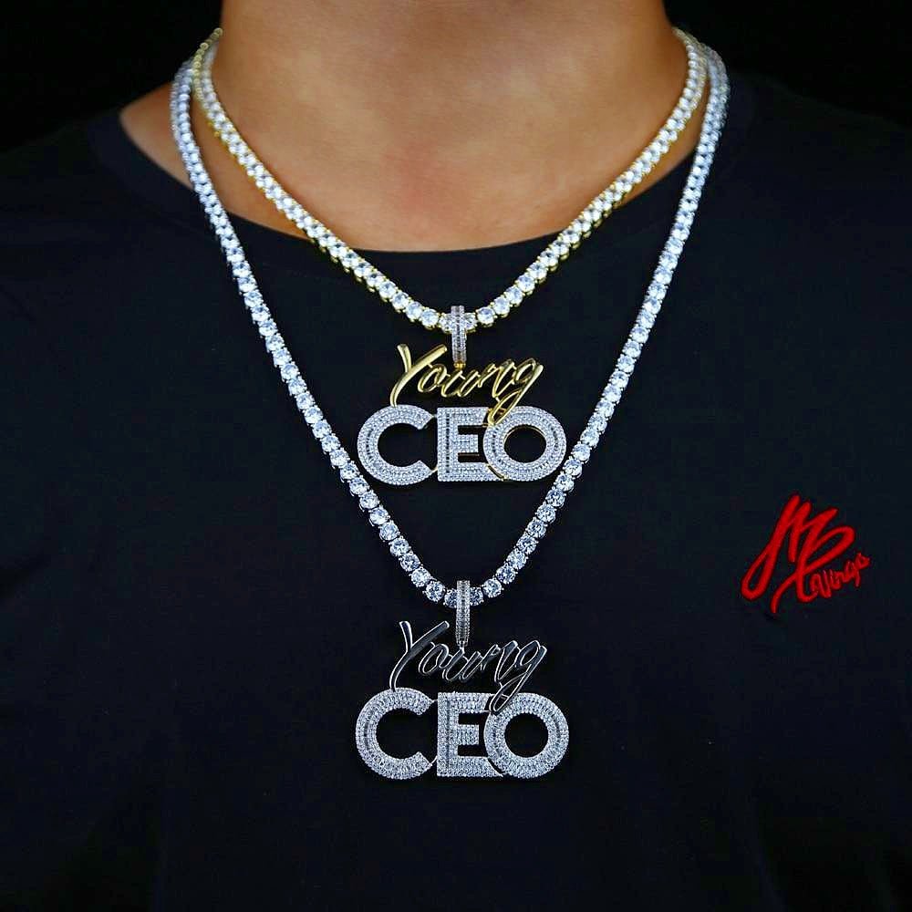 18K Gold Diamond Young Ceo - Drip Culture Jewelry