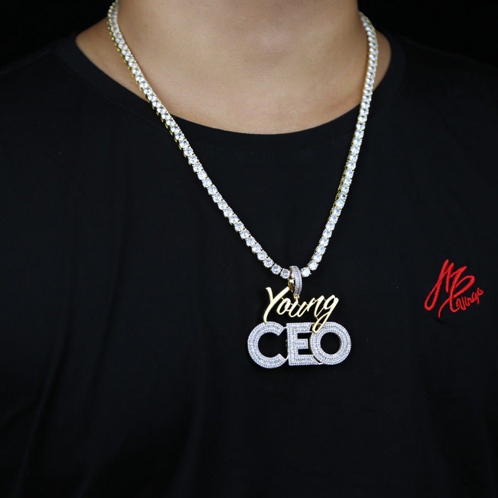 18K Gold Diamond Young Ceo - Drip Culture Jewelry
