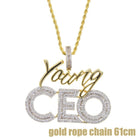 18K Gold Diamond Young Ceo - Drip Culture Jewelry