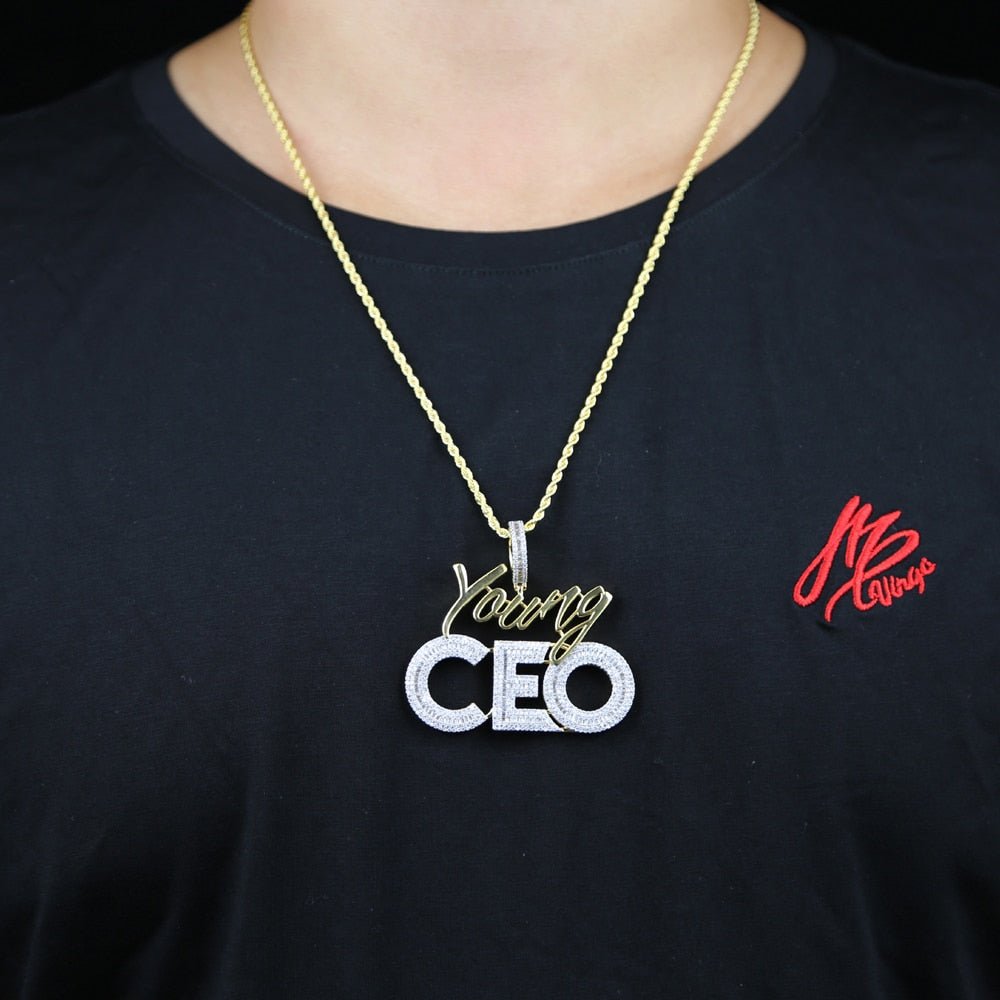 18K Gold Diamond Young Ceo - Drip Culture Jewelry