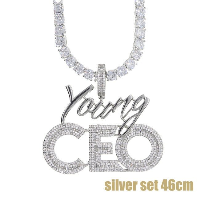 18K Gold Diamond Young Ceo - Drip Culture Jewelry