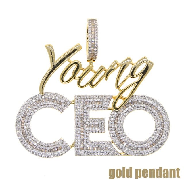 18K Gold Diamond Young Ceo - Drip Culture Jewelry