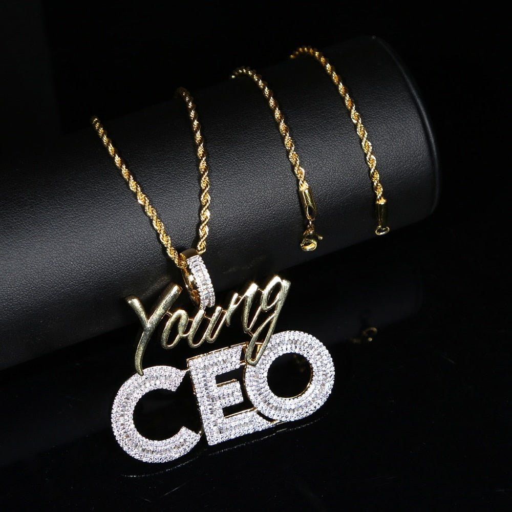 18K Gold Diamond Young Ceo - Drip Culture Jewelry