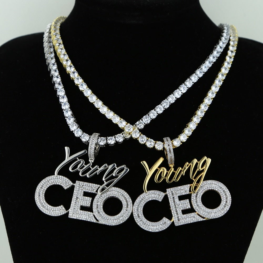 18K Gold Diamond Young Ceo - Drip Culture Jewelry