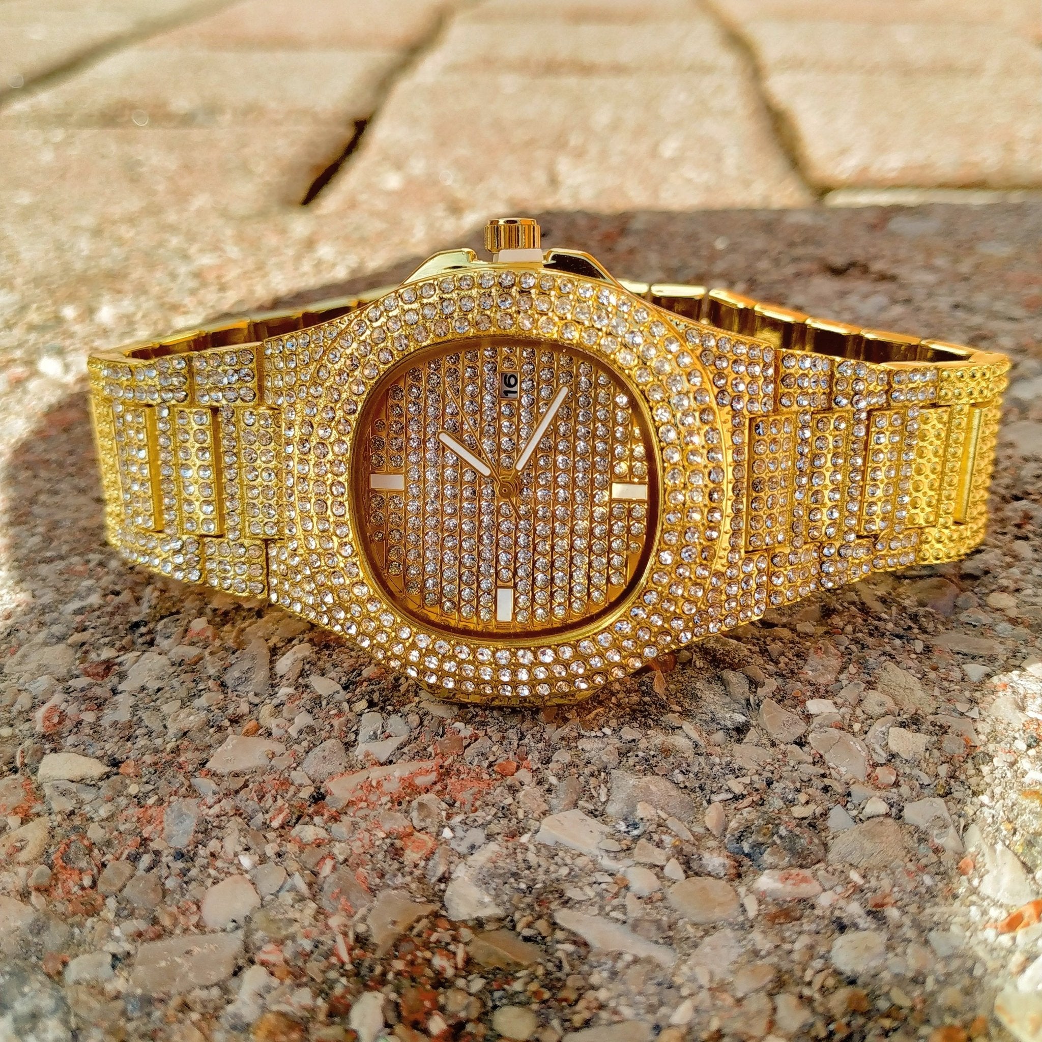 18K Gold Drip Watch - Drip Culture Jewelry