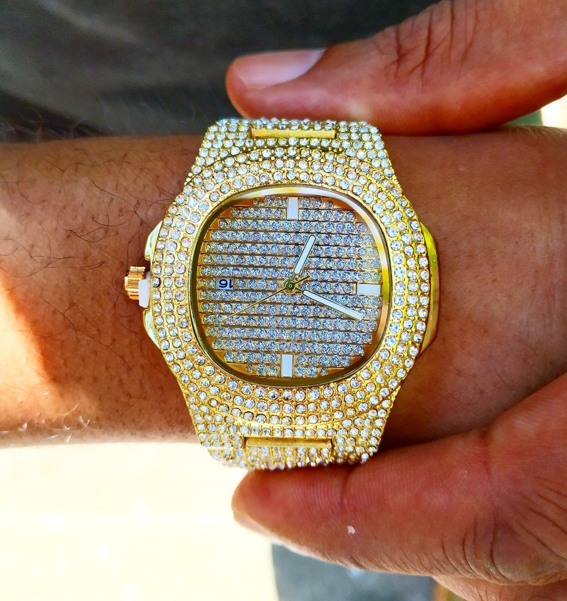 18K Gold Drip Watch - Drip Culture Jewelry