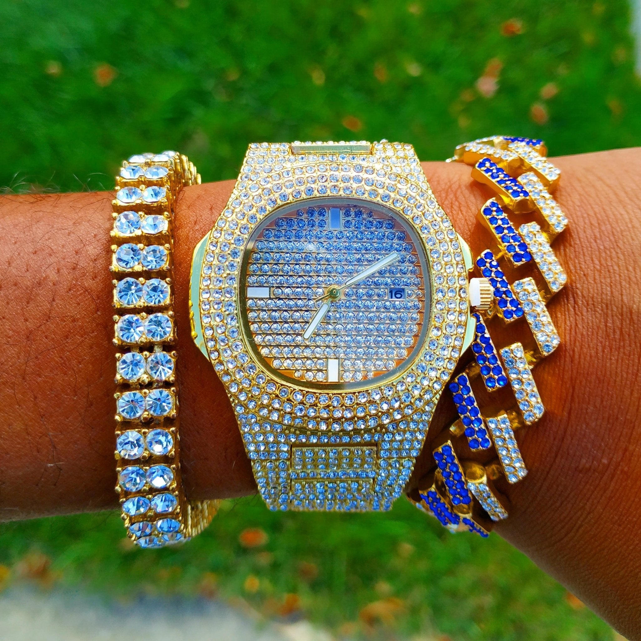 18K Gold Drip Watch - Drip Culture Jewelry
