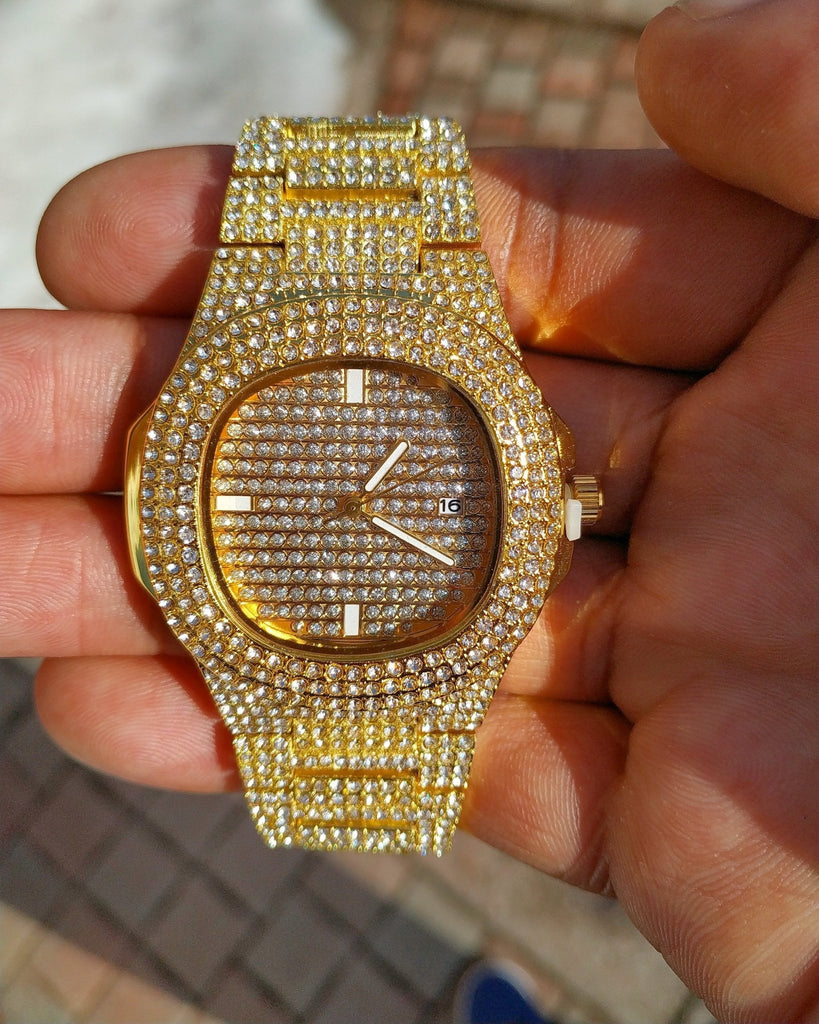 18K Gold Drip Watch - Drip Culture Jewelry