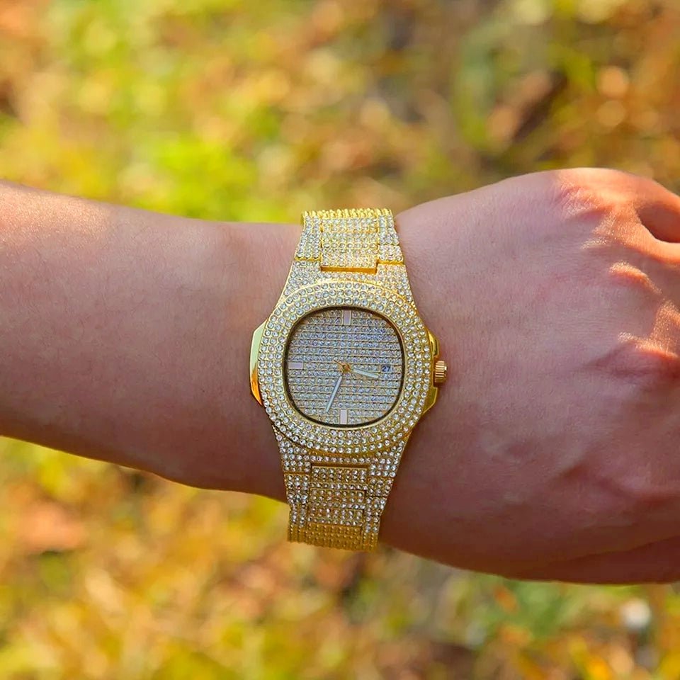 18K Gold Drip Watch - Drip Culture Jewelry
