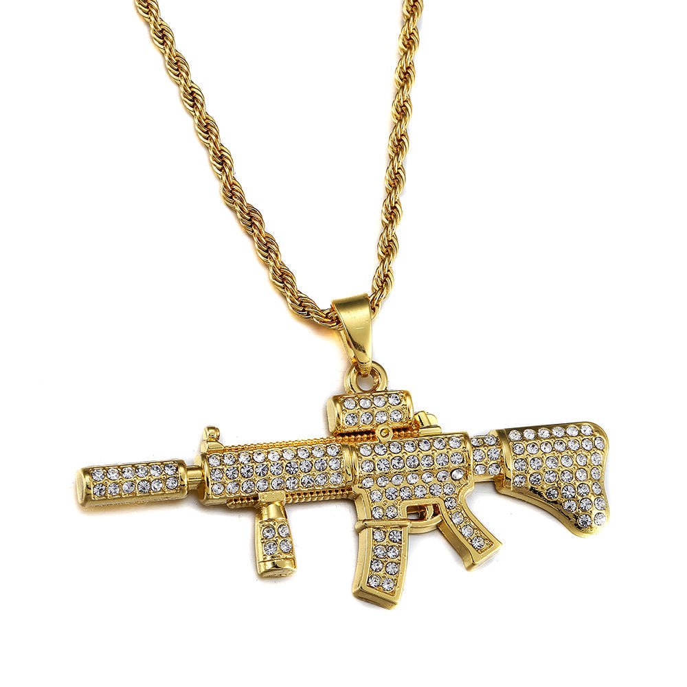 18K Gold Frozen M4 - Drip Culture Jewelry
