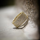 18K Gold Frozen Ring - Drip Culture Jewelry