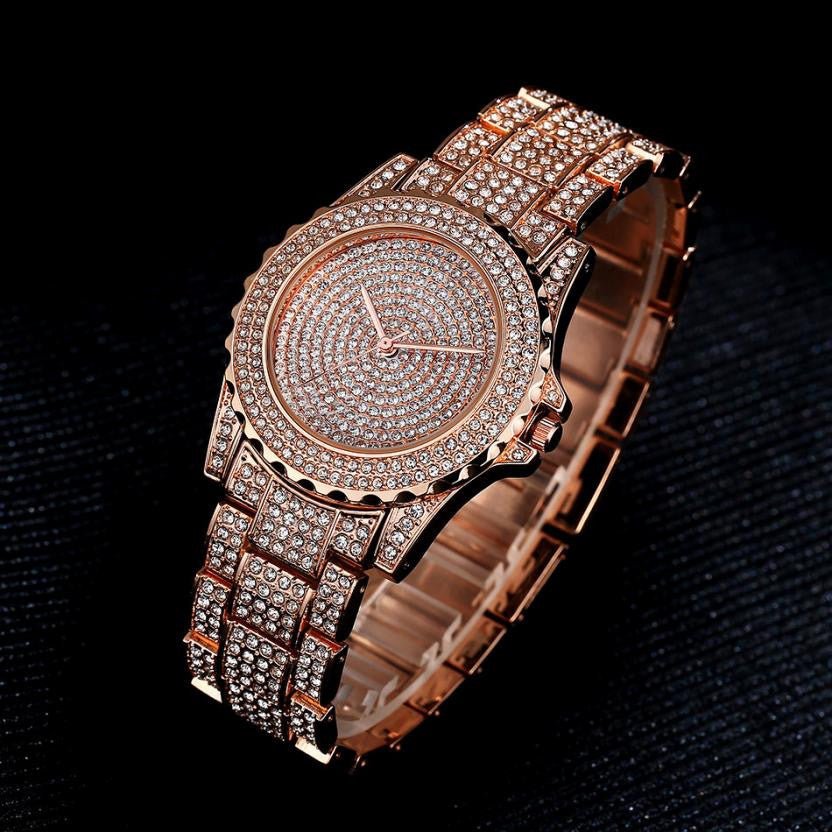 18K Gold Frozen Watch - Drip Culture Jewelry