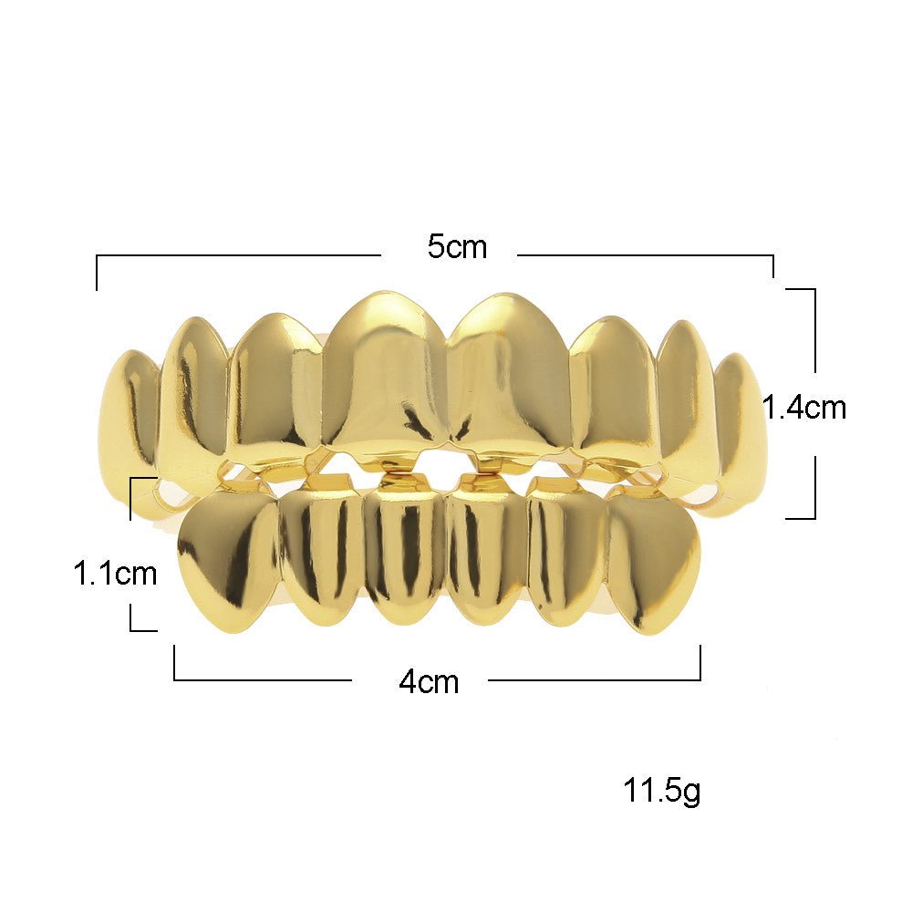 18K Gold Grillz - Drip Culture Jewelry
