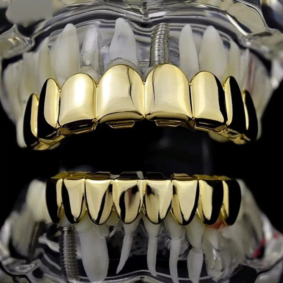 18K Gold Grillz - Drip Culture Jewelry