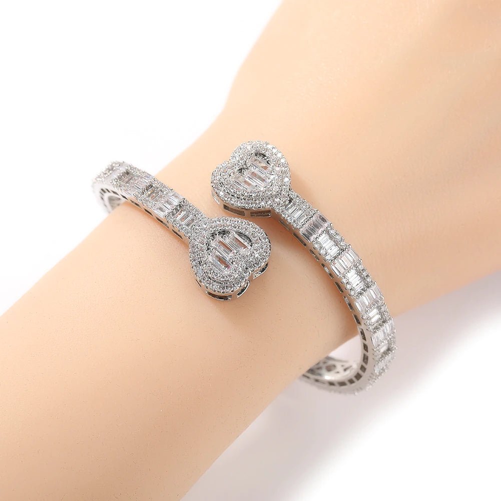 18k Gold Heart Jewelry Set (6 Pieces) - Drip Culture Jewelry