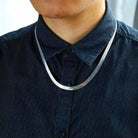 18k Gold Herringbone Chain - Drip Culture Jewelry