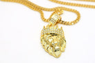 18k Gold King of the jungle pendants - Drip Culture Jewelry