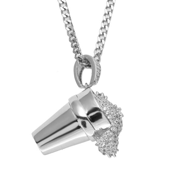 18K Gold Lean Pendant - Drip Culture Jewelry