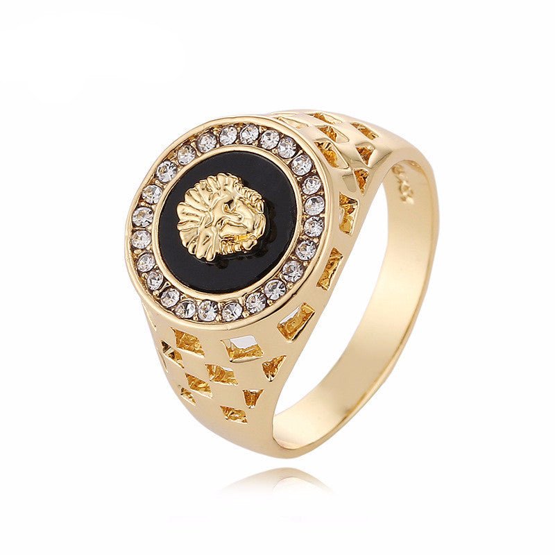18K Gold Medusa Ring - Drip Culture Jewelry