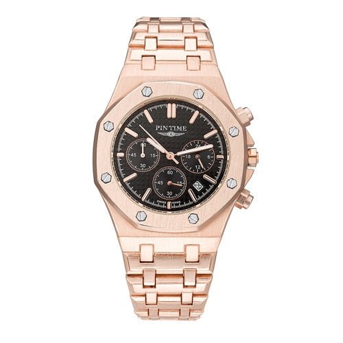 18K Gold Plain Jane Watch - Drip Culture Jewelry