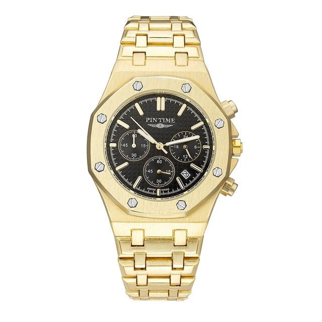 18K Gold Plain Jane Watch - Drip Culture Jewelry