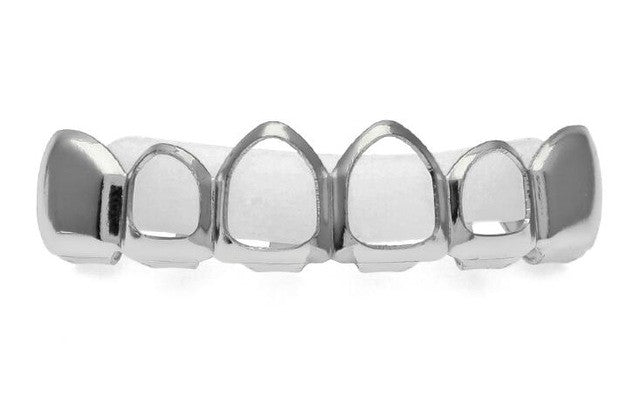 18K Gold Plated Open Face Grillz - Drip Culture Jewelry