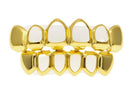 18K Gold Plated Open Face Grillz - Drip Culture Jewelry