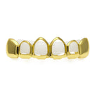 18K Gold Plated Open Face Grillz - Drip Culture Jewelry