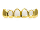 18K Gold Plated Open Face Grillz - Drip Culture Jewelry