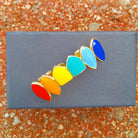 18K Gold Rainbow Grillz - Drip Culture Jewelry
